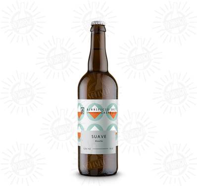 BIRRIFICIO DEI CASTELLI - Birra Suave Blanche 5,3%vol - Bottiglia 750ml