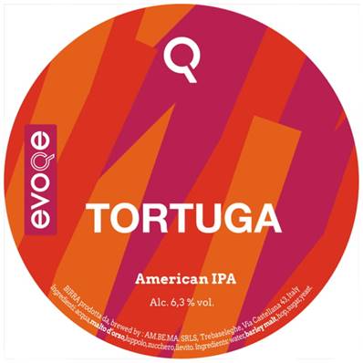 EVOQE - Birra Tortuga American IPA 6,3%vol - Polykeg 24lt