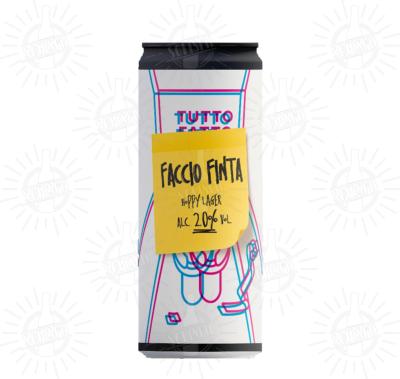 WAR - Birra Faccio Finta Hoppy Lager 2%vol - Lattina 330ml