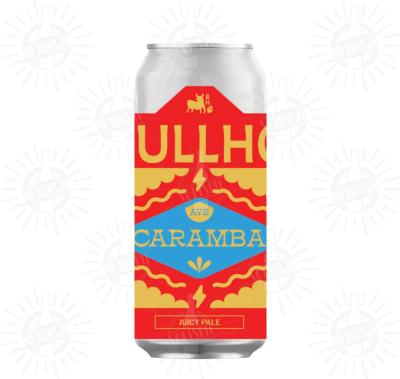 BULLHOUSE (NIR - UK) collab. GARAGE (ES) - Birra Aye Caramba Juicy Pale 5%vol - Lattina 440ml