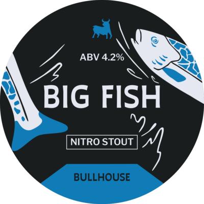 BULLHOUSE (NIR - UK) - Birra Big Fish Dry Irish Nitro Stout 4,2%vol - Keykeg 30lt