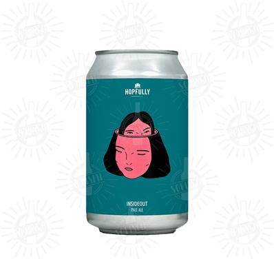 HOPFULLY BREWING (IRL) - Birra Inside Out New England Pale Ale 5%vol - Lattina 330ml