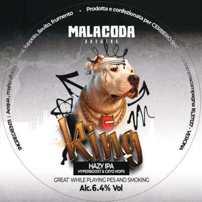 MALACODA - Birra King Hazy IPA 6,4%vol - Lattina 330ml