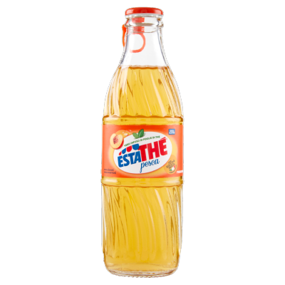ESTATHE - Infuso di The al gusto di pesca - Bottiglia in vetro 250ml