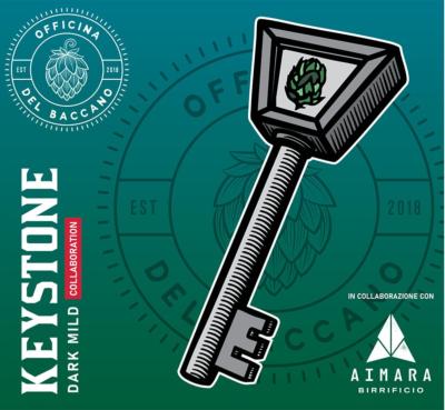 OFFICINA DEL BACCANO collab. AIMARA - Birra Keystone Dark Mild 3,5%vol - Polykeg 24lt